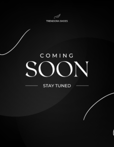 Black and White Simple Coming Soon Flyer