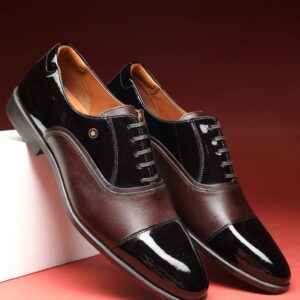 Men Black Lace Up Shoes