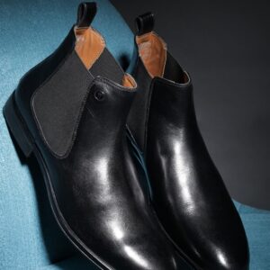 Louis Philippe Men Black Boots